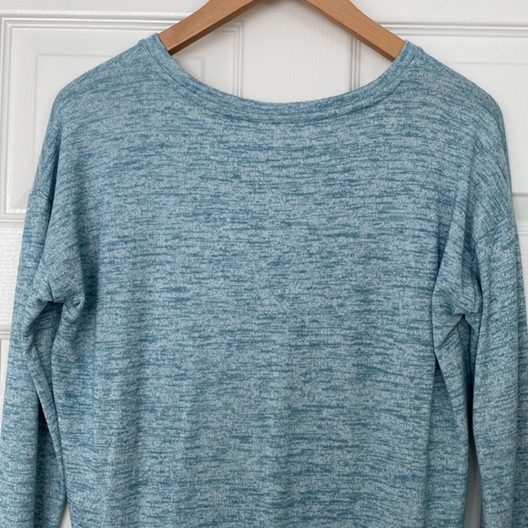 NWOT Banana Republic Soft Jersey High-Low Curved Hem Tee Emerald XS - Picture 6 of 11